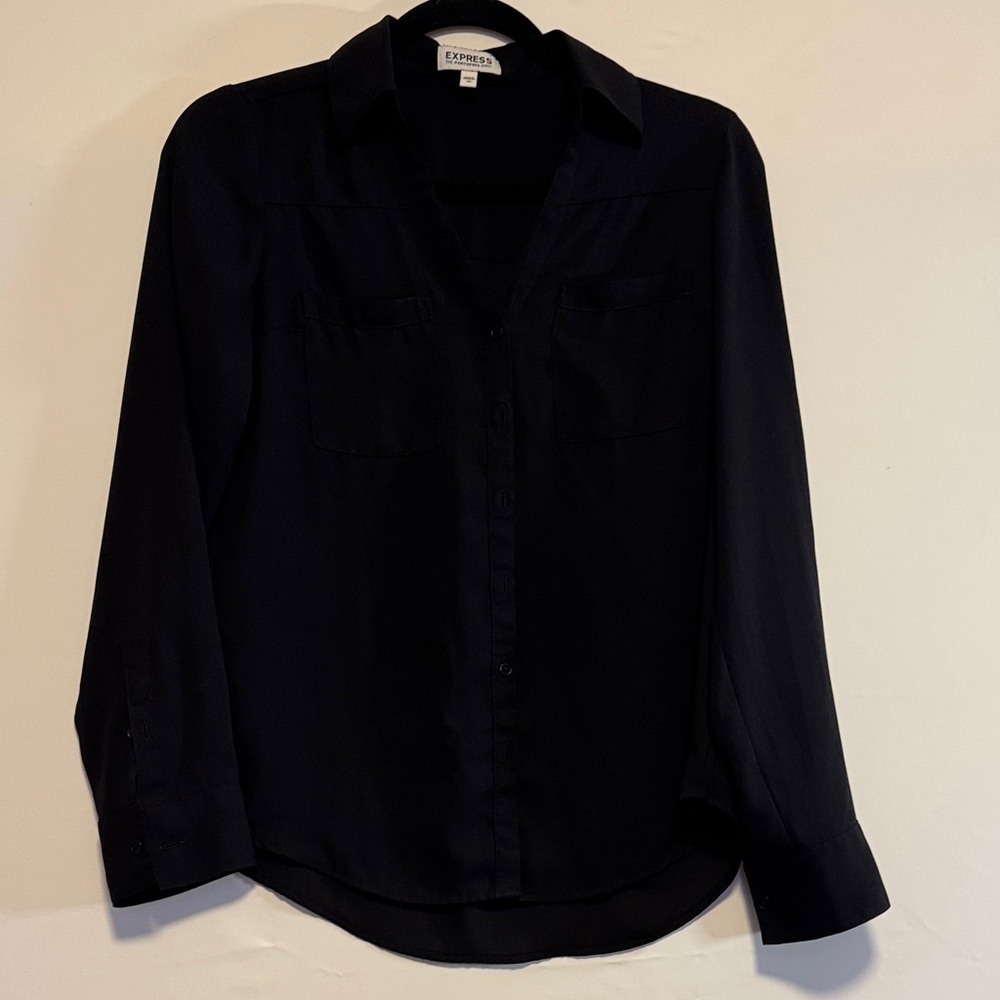 Express Midnight Black Shirt